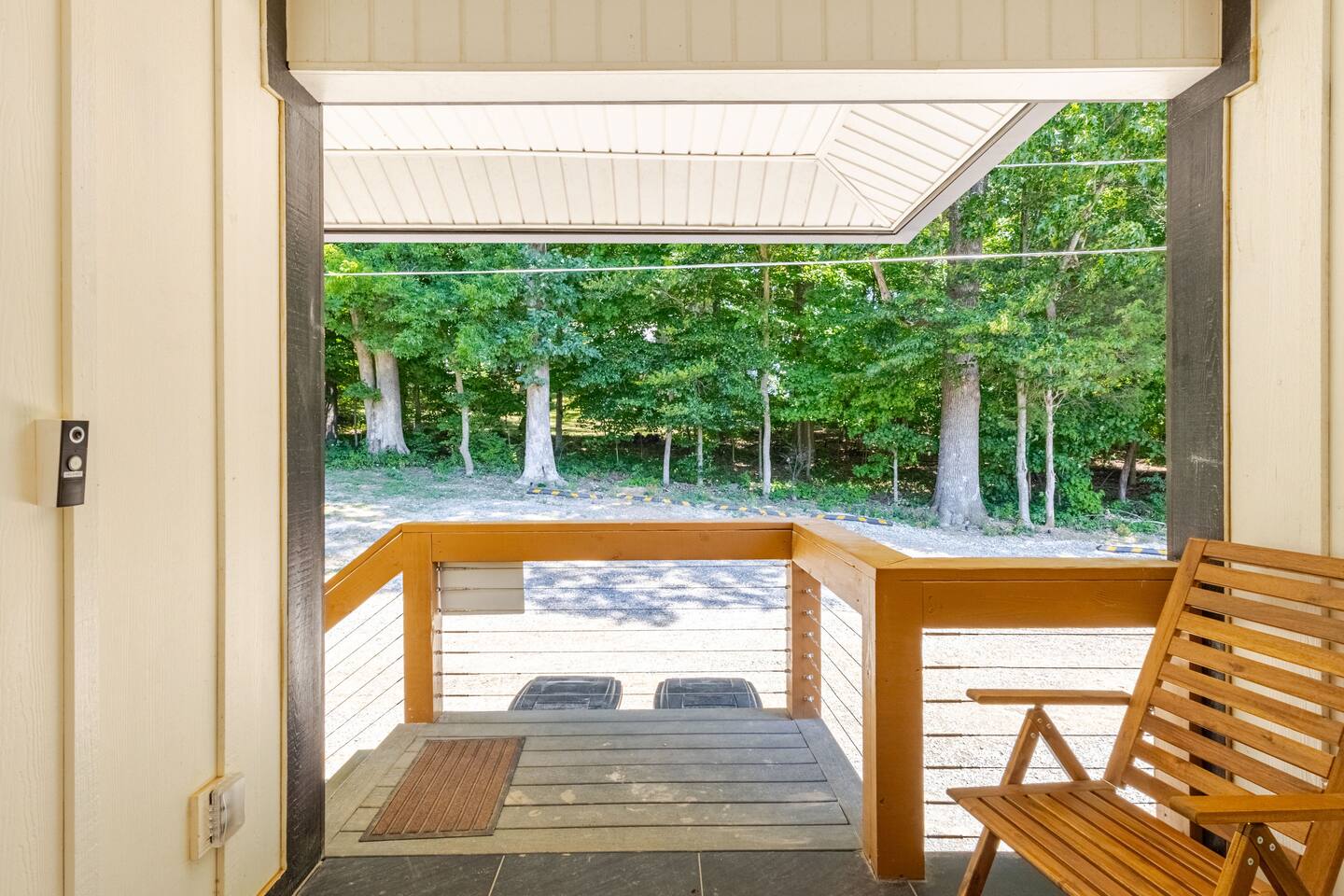 Inside Barndo 3B, a three-bedroom barndominium at Cedar Pond Farms — our fluffy Highland cow farm just outside the Smoky Mountains.