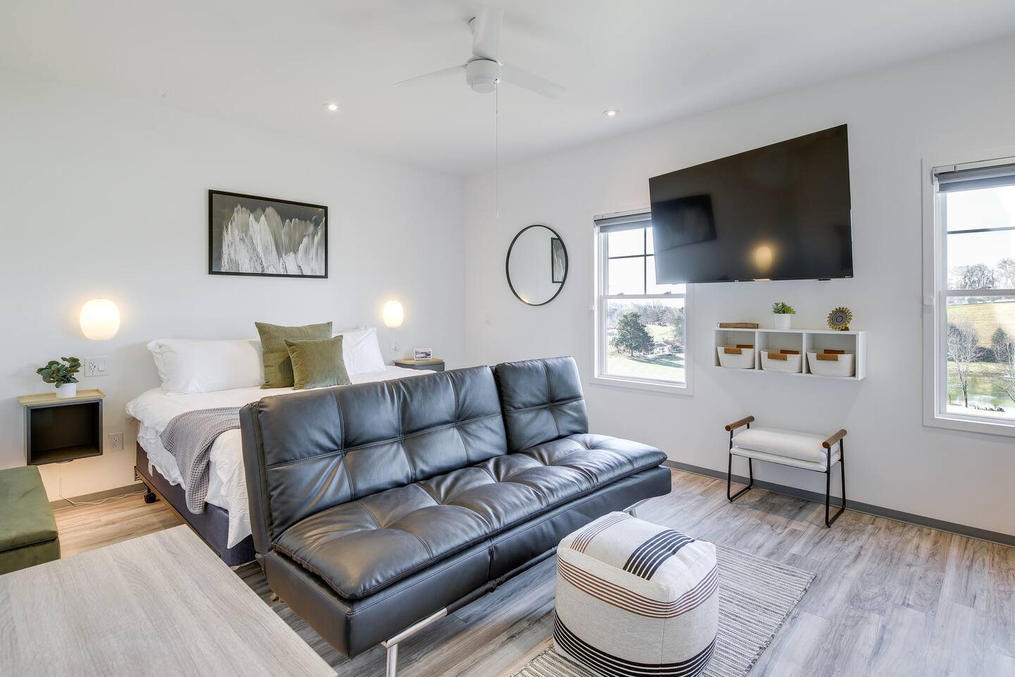 A look around Barndo 2 · Entire Building, one of the whole-barndominium rental stays guests book for a farm weekend in the Tennessee foothills near the Smokies.