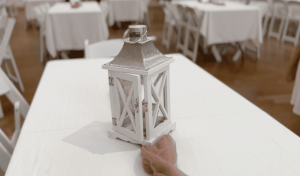 table lantern wedding decoration